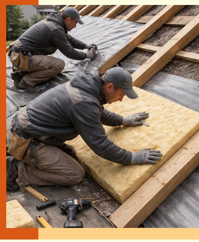 Профессиональное утепление крыши в Учалах качественно и надежно
